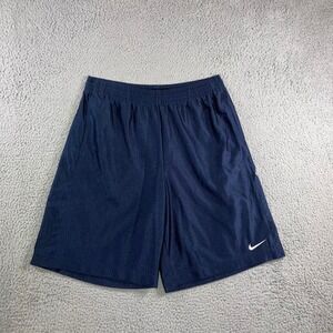 Vintage Nike Basketball‎ Shorts Men XL Swoosh Logo Shiny Athletic Y2K